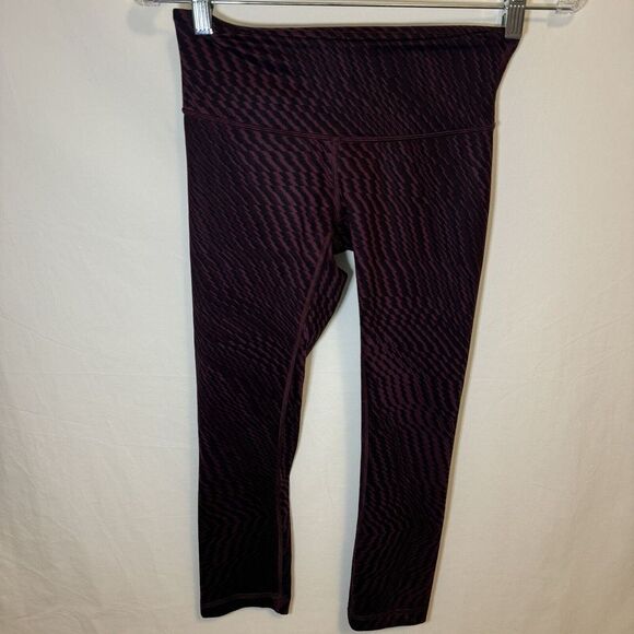 Lemon Pants - Lululemon Align Womens Size 6 Purple Stretch Tight‎ Leggings